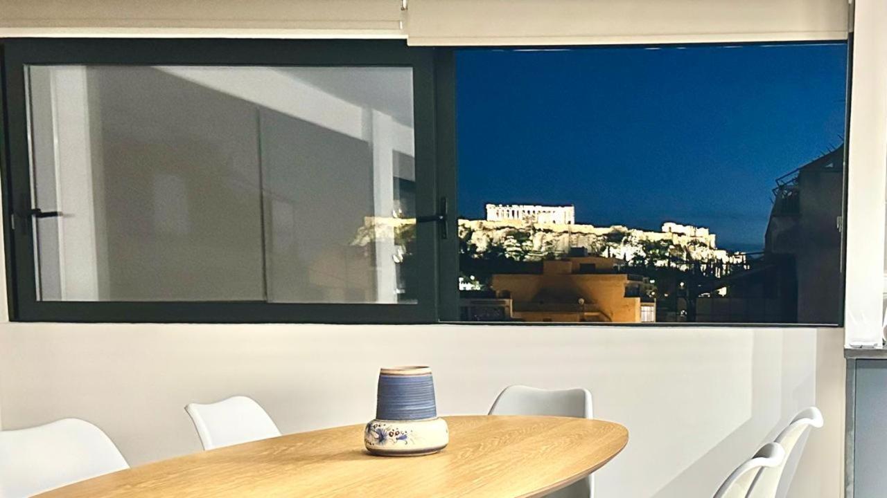 Acropolis View Window Retreat In Monastiraki Apartamento Atenas Exterior foto